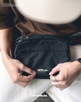 ダイアゴナルスモールスクエアバッグ / MOBLAB "CORDURA" Diagonal Small Square Bag