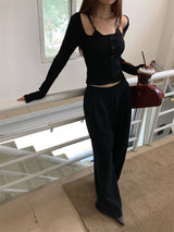 Hazelnut inner long sleeve tee