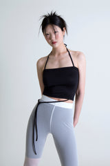 ストリングチューブトップ/STRING TUBETOP BLACK