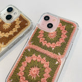 MOTIFS HARD JELL CASE _ C _ KHAKI & ORANGE