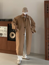 Nus. Wool Black Coat (베이지)