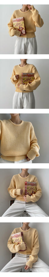 フェアラウンドニットウェア/Fair round knitwear