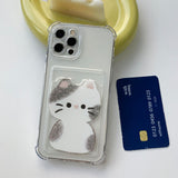 COCO Sketch Some Cat Card Storage Phone Case