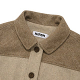 CHERRY BUTTON POINT TAILER JACKET[DARK BEIGE]