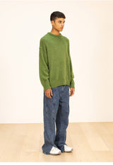ウールソフトモヘアオーバーサイズニット/WOOL SOFT MOHAIR OVERSIZED KNIT