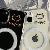 Orange - Happy DDongGoyang Magsafe Phone Case