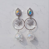 アイシーブルームピアス / Icy Bloom Piercing - Rainbow (Han Hyojoo Piercing)