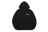 モノクロームパーカー / MONOCHROME HOODIE_BLACK