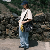 [Patchwork Canvas Bag] Yoga - The Milky Way (6625177763958)