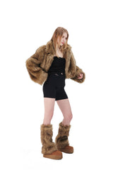 ファーレッグウォーマー / FUR WARMER