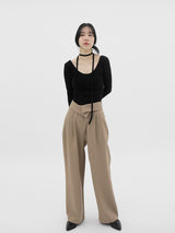 フォルディングスラックス / Folding slacks (2color)