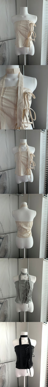 ノブスカーフセット / Knob scarf set (3color)