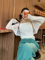 Sun Beach Cardigan Top Set