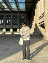 Seed Semi-Crop Sweatshirt (Gray)