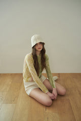 MILLY bucket hat_oatmeal