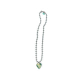 ハートマザーオブネックレス/[NIROSERENDIPITY] HEART MOTHER OF PEARL NECKLACE 2SIZE (6586955694198)
