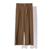 マティックスリラックスベルトパンツ / MATIX RELAXED BELTED PANTS_BRICK BROWN