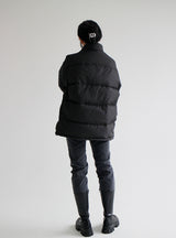 クラウンベーシックショートダウンジャケット/Crown Basic Short Padding (4color)