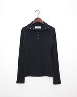 Golgi ボタンポーラーTシャツ/Golgi Button Polar T-Shirt (5color)