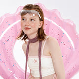 チェリーシャーリングスイムブラトップ / CHERRY SHIRRING SWIM BRA TOP [IVORY]