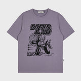 マジックバロンドッグハーフスリーブTシャツ/Magic balloon dog half sleeve tshirts