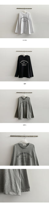 Ritan Loose Long Sleeve Tee