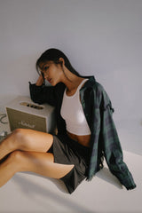 ボーホーロッカーガールボタンアップシャツ / Boho Rocker Girl Button-up Shirt