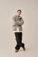 PINTUCK WIDE DENIM