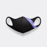 FASHION MASK - STRIPE BLACK (4626277138550)