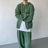 コクーンピグメントフードジップアップ / GM Cocoon Pigment Hood Zip-up (3 colors)