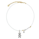 ベアペンダントパールネックレス / BEAR PENDANT PEARL NECKLACE
