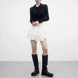 miket cancan frill skirt