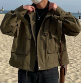 ジャーディンオーバーフィットショートジャケット/JARDIN OVERFIT SHORT JACKET