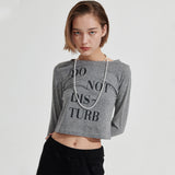 DNDB Long sleeve T-shirt [Melange Black] (6679681990774)
