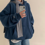 [BELLIDE MADE] Hug napping boxy loose fit hoodie