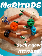 バッファローリング / BUFFALO RINGS (ORANGE)