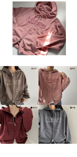 ジンズ2WAYフーディジップアップ / Jin's Two Way Hoodie Zip-Up