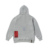 20 COMPTON HEAVY SWEAT HOODIE GREY / BLACK (4626269995126)