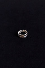 Double Flat Open Ring