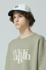 WHATTHE Two Tone Baseball Cap Navy (6643568312438)
