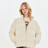 CHERRY BASIC DOWN JUMPER [CREAM]