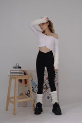 DOUBLELAP LEGGINGS- black (6627538763894)