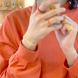 パラフィンリング（ネオンピンク）/ [CCNMADE] PARAFFIN Ring (NEON PINK)