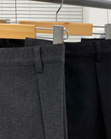 ナッピングピンタックワイドスラックス / CH Napping Pintuck Wide Slacks (2 colors)
