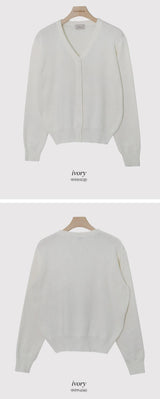 【SHOPPERMADE】ケーキVネックニットカーディガン(5color)