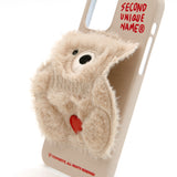 SUN CASE PATCH FUR BEAR MILKY IVORY (6535228129398)