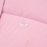 CHERRY FUR SHORT DOWN JUMPER [PINK]