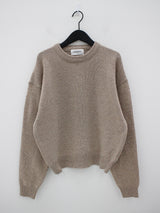 トープアルパカニット / Taupe Alpaca Knit (12color)