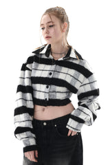 モヘアチェックシャツ/MOHAIR CHECK SHIRT