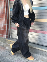 アシートセットアップデニムパンツ